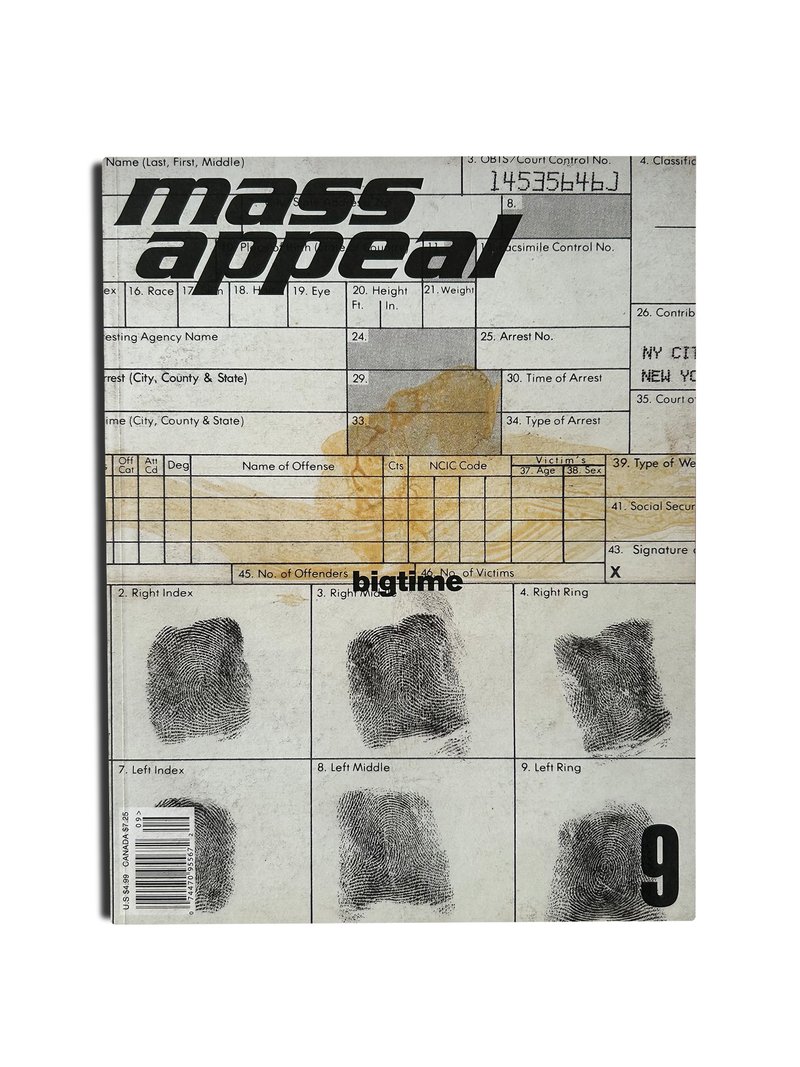 MASS APPEAL MAGAZINE #9