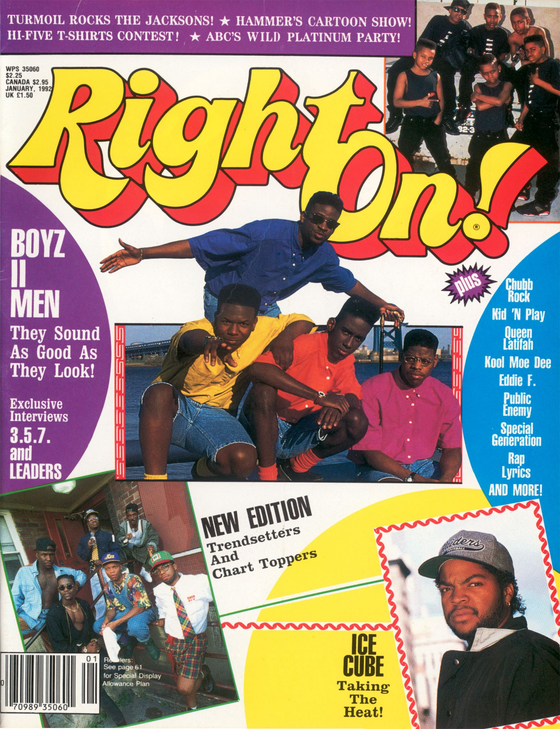 Right On Magazine Jan 1992